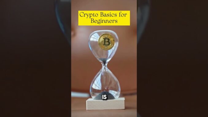 Crypto Basics for Beginners 💸🤑💰🧠🌐📈  #crypto  #bitcoin  #ethereum  #blockchain  #cryptocurrency