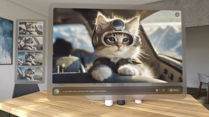 Adobe takes Firefly GenAI creator tools to Apple Vision Pro