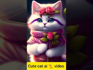 How about "Purrfect Paws: An AI's Guide to Feline Cuteness"?#cat#tiktok#viral #viralvideo #trending