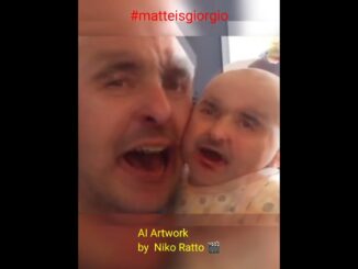 Fake News 📰 - Me & #minime 🤡👌 - AI Artwork 🎬🔥 @matteisgiorgio