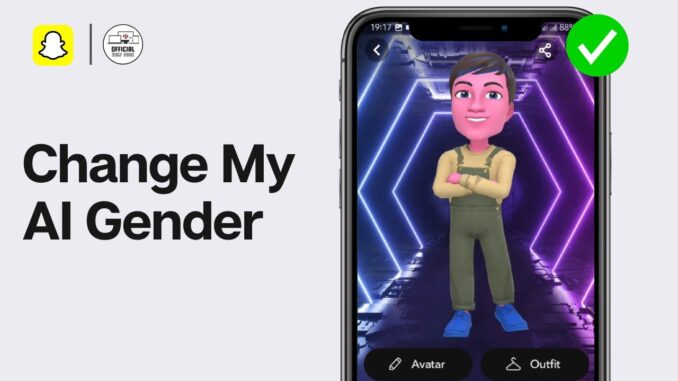 How To Change My AI Gender On Snapchat 2024 (FULL GUIDE)