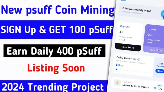 New Crypto Mining Network App || New Crypto Mining Project 2024 || Crypto Mining pasiive income 2024