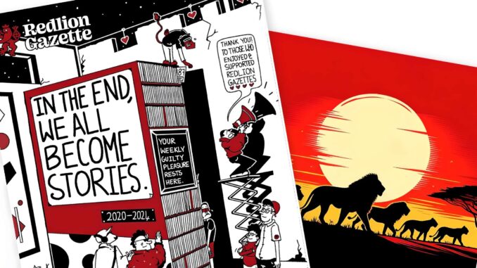 Ethereum NFT Magazine 'Redlion Gazette' Closes Its Chapters