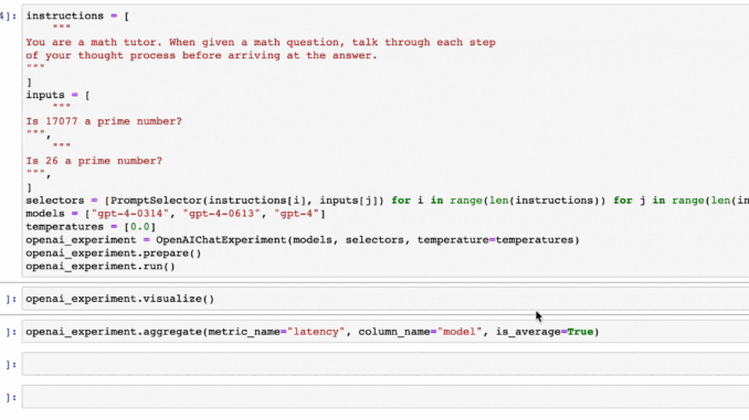 PromptTools Project: Open-Source Toolkit for Prompt Testing and Experimentation with Support for both LLMs and Vector Databases