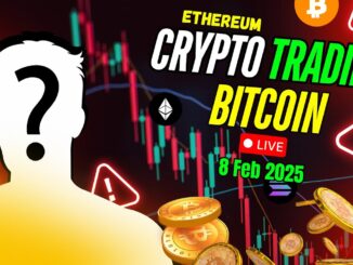 Live crypto live trading today || Bitcoin trading stream || strategies for beginners 8 Feb 2025