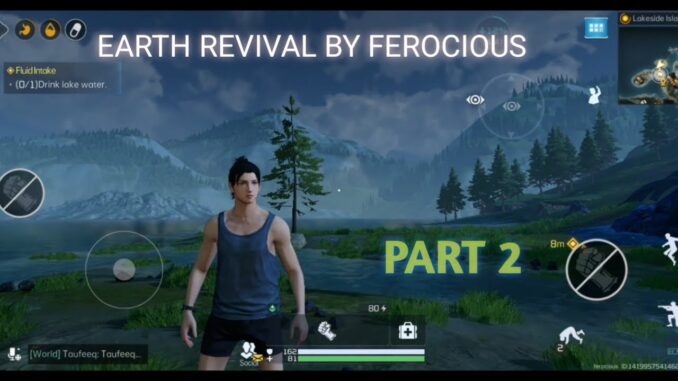 CONTINUING THE JOURNEY OF EARTH REVIVAL !! MEET WITH AI GUIDE 🤔 !! FEROCIOUS XLE !!