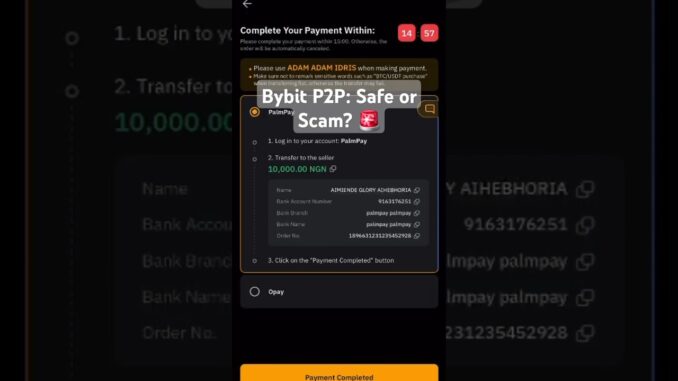 How To buy Your First Crypto on Bybit P2P #p2p #bybit #beginners