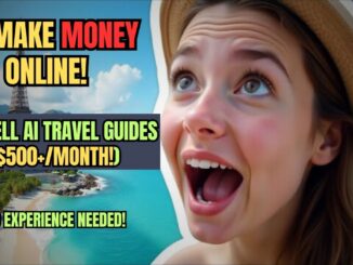 How to Make Money Online Selling AI-Generated Travel Guides! ($500+/Month Side Hustle)