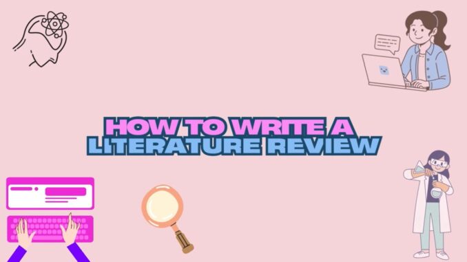 How to write a Literature review? | Review research paper | For beginners AI help #dissertation