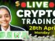 🔴28 April CRYPTO Live Trading Scalping Strategy Analysis for beginners Delta Exchange
