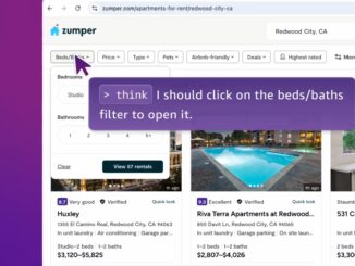 Screenshot of Amazon Nova Act in action, showing the advanced AI model engineered for smarter agents executing tasks within web browsers.