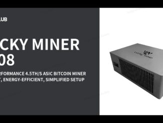 Lucky Miner LV08 4.5T : Bitcoin Mining Lottery Machine for Beginners at Home