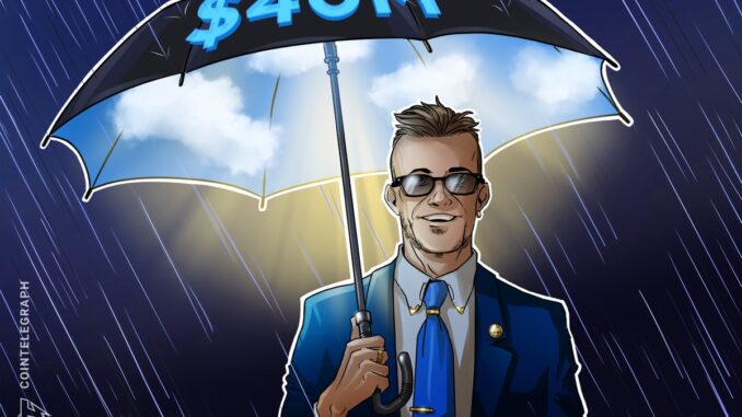 Meanwhile raises $40M to bring BTC life insurance to inflation-prone economies