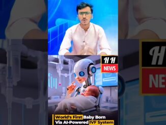 Worlds First AI Baby 🐥 #ai #aibaby #artificialintelligence#progress #baby#malikhaseeb#shorts#news