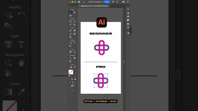 Adobe illustrator tutorial for beginner