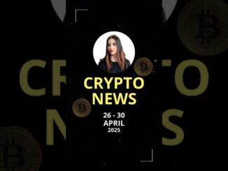 Crypto News 26-30 Απριλίου