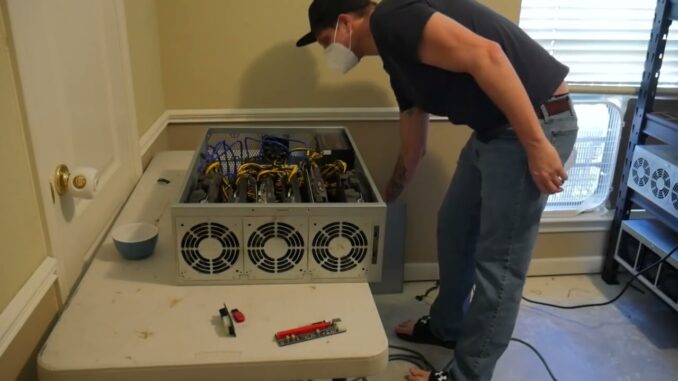 Home Ethereum Mining Farm Update 1080p 60fps H264 128kbit AAC