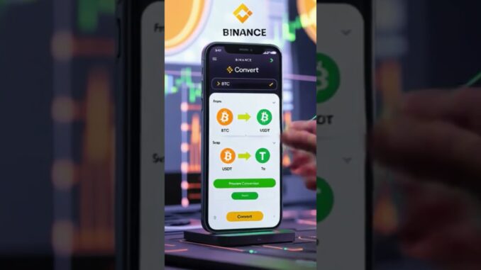 How to Convert BTC to USDT on Binance | Simple Crypto Guide 2025