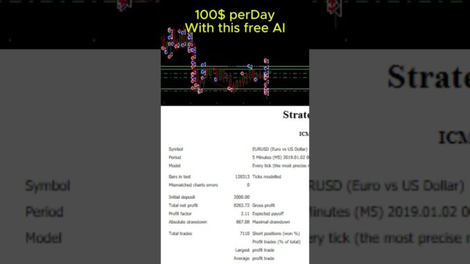 This Free AI Trading Bot for Beginners make $100/day