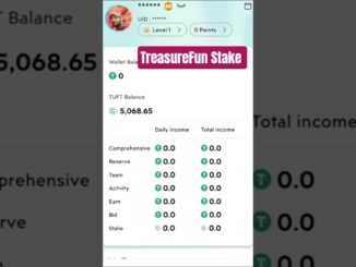 TreasureFun TUFT Token:How to Stake & Withdraw Safely |Crypto Guide 2025"#TreasureFun #short #crypto