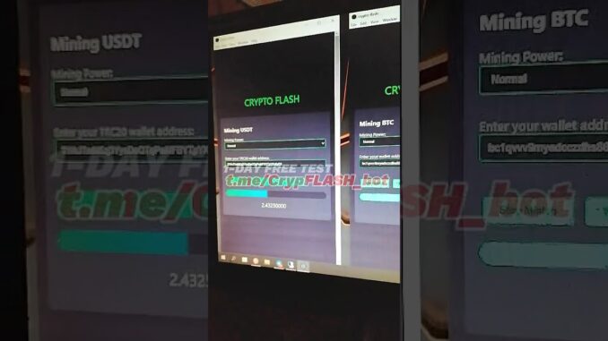 Bitcoin Mining Website Demo