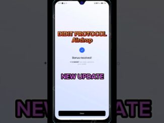 DIDIT Protocol AIRDROP New Update! New Crypto Mining App! #airdrop
