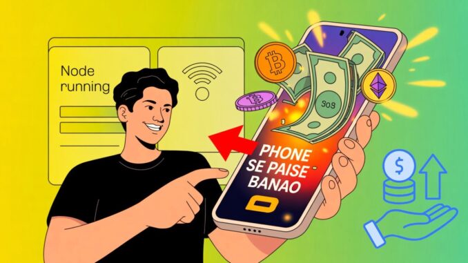 FREE Crypto Mining App – Mobile Se Passive Income 🔥 Full Guide 2025 “Without Investment”
