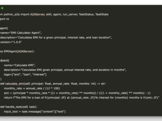 How to Use python-A2A to Create and Connect Financial Agents with Google’s Agent-to-Agent (A2A) Protocol