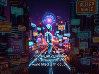 Unleashing Self-Confidence on a Mountain of Doubt with Your AI Guide #Shorts