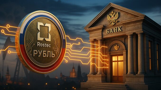 Russian defense conglomerate Rostec to launch ruble-pegged stablecoin on TRON Russian defense conglomerate Rostec to launch ruble-pegged stablecoin on TRON