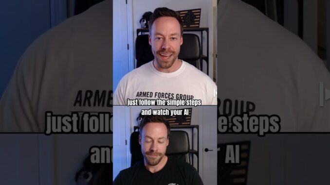 Watch Me Create My AI Clone in Seconds